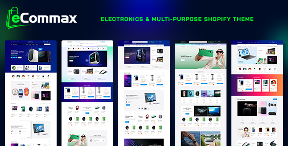 Ecommax – Electronics & Multi-Purpose Shopify Theme