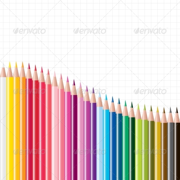 Color Pencil Vector Art, Icons, and Graphics for Free Download