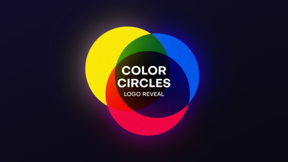 Color Circles Logo Reveal