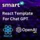 Chat GPT Smart-AI Content Generators, React-Js OpenAI, AI Chatbots,image,audio