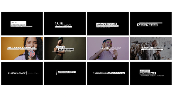 Lower Thirds 3.0 | After Effects Elements template preview