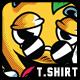 Trippy Mango T-Shirt Design Template