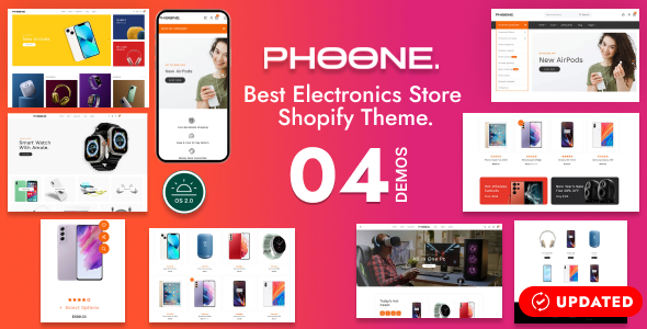 Phoone – Electronics Store Shopify Theme OS 2.0