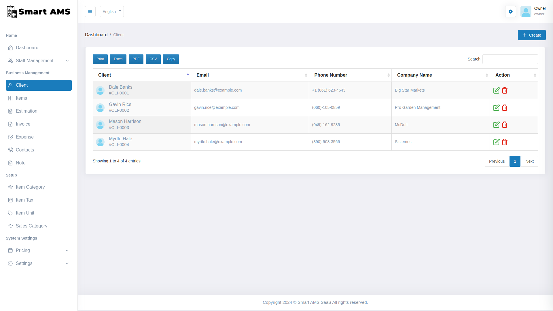 Smart AMS SaaS - Accounting Management System by smartwebinfotech ...