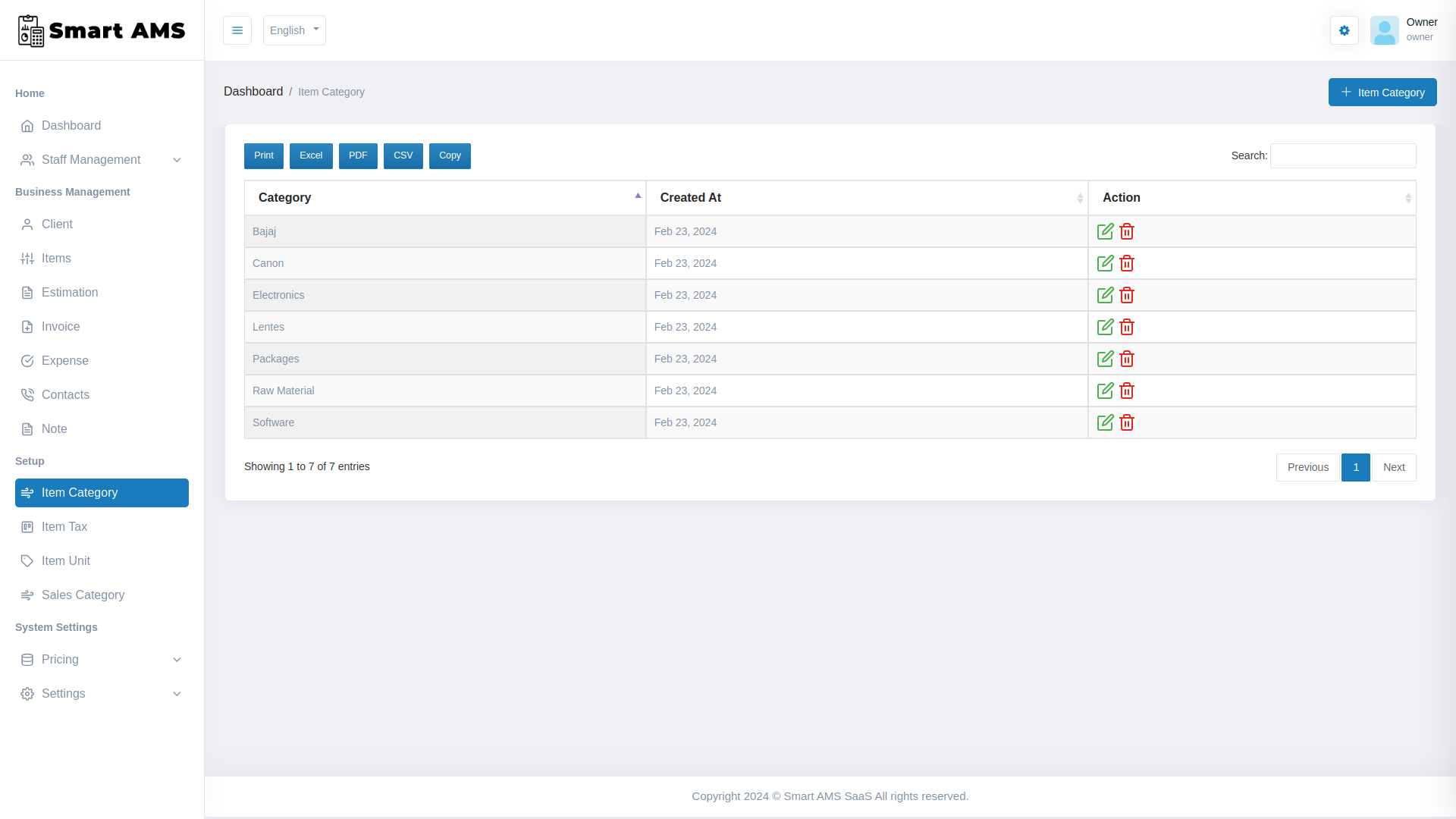 Smart Ams Saas - Accounting Management System By Smartwebinfotech 