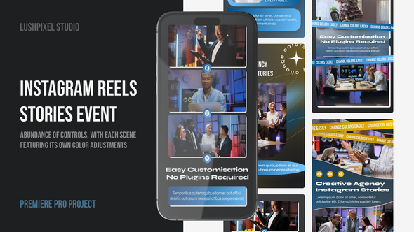 Social Media Reels Online Course Premiere Pro MOGRT Premiere Pro template preview