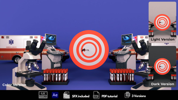 Healthcare Professionals Logo Stings template preview