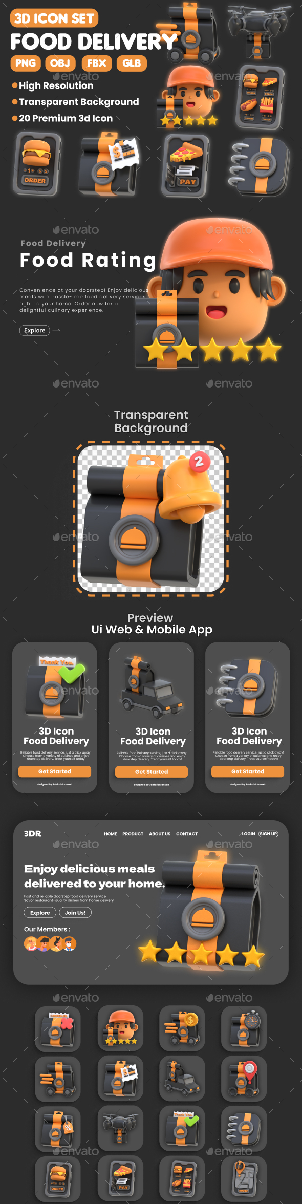 3D Food Delivery