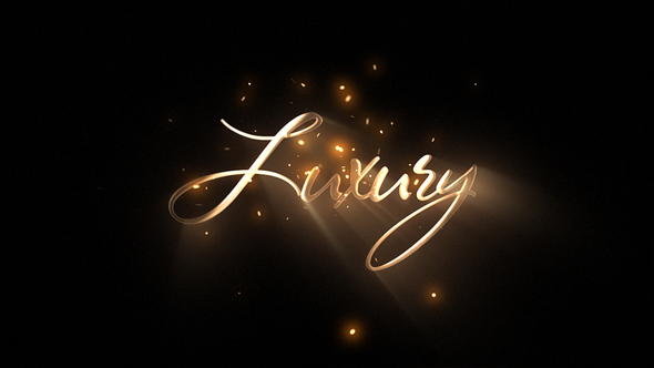 Magic Gold Logo Logo Stings template preview