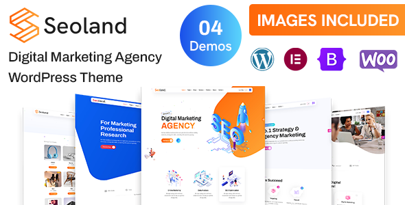 Seoland – SEO And Digital Marketing Agency WordPress Theme
