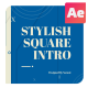 Stylish Square Intro - VideoHive Item for Sale