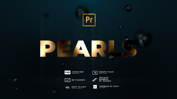Black Pearls Awards Titles | Dark Version