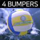 Volleyball Bumper (4 bumpers) - VideoHive Item for Sale