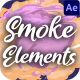 Slash Smoke Elements | After Effects - VideoHive Item for Sale