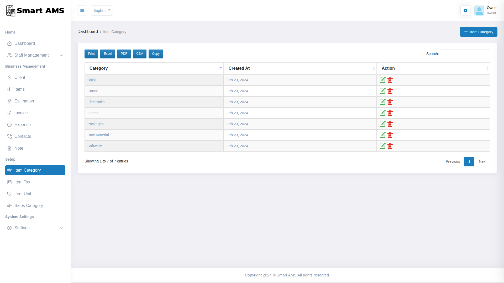 Smart AMS - Accounting Management System by smartwebinfotech | CodeCanyon