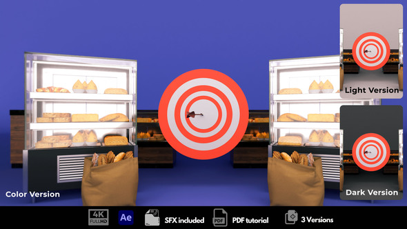 Bakery Professional Logo Stings template preview