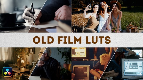 Old Film LUTs | DaVinci Resolve