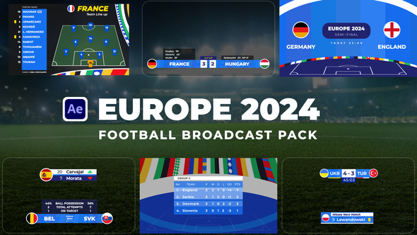 Europe 2024 - Football Broadcast Pack