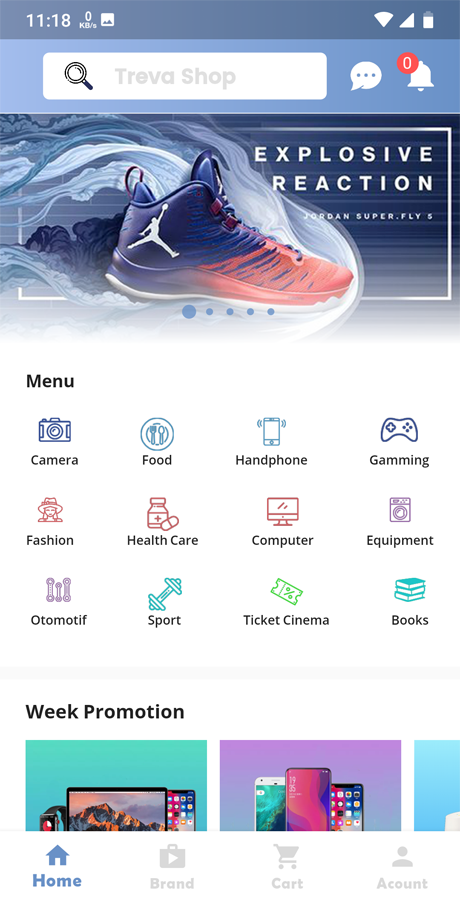 Treva Shop React Native ecommerce template in react native by ...