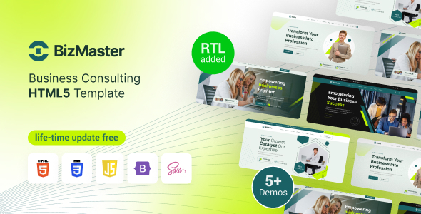 [DOWNLOAD]BizMaster - Consulting Business HTML Template Multipurpose