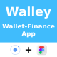 Wallet Finance App | UI Kit | Ionic | Figma FREE | Walley 