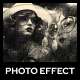 Vintage Halftone Photo Effect