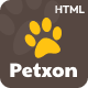 Petxon - Pet Care & Pet Shop HTML Template