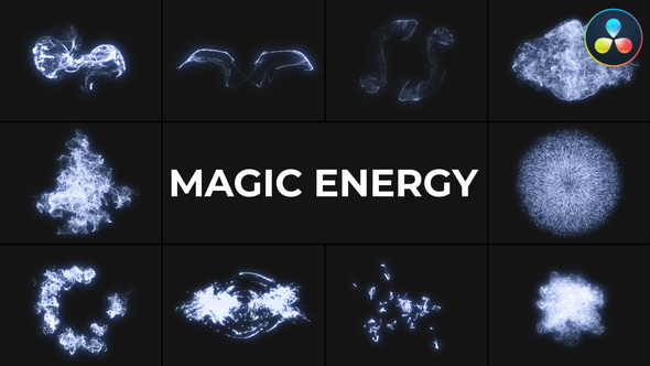 Magic Energy Bursts for DaVinci Resolve