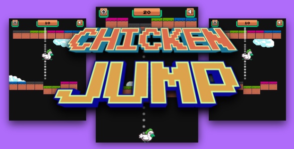 Chicken Jump - Cross Platform Hyper Casual Game