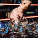 Bartender Crafting Cocktails at a Neon-Lit Bar - PhotoDune Item for Sale