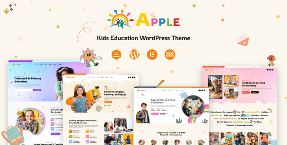 AforApple - Kids Education & LMS WordPress Theme