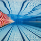 Sport  Recreation: Olympic Swimming pool under water background. - PhotoDune Item for Sale