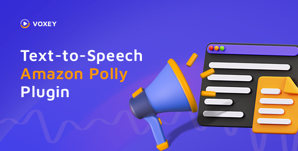 Voxey – Amazon Polly Text-to-Speech Plugin for WordPress