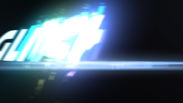 Glitch Logo Logo Stings template preview