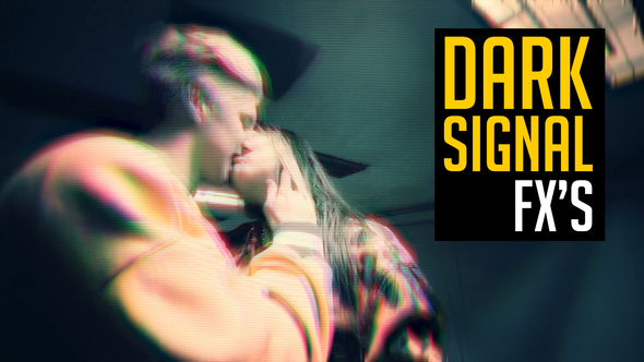 Dark Signal Effects | After Effects Elements template preview