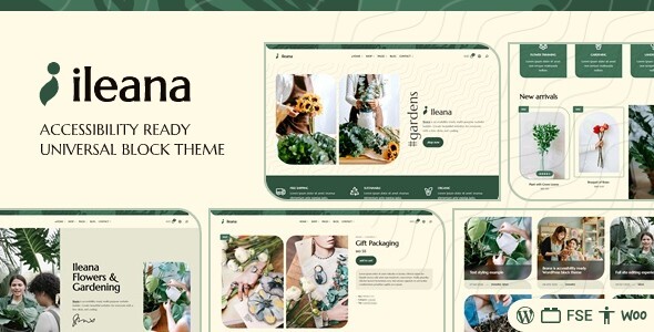 Ileana - Local Shop Full Site Editing WordPress Block Theme