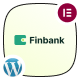Finbank - Digital Banking & Fintech Elementor Template Kit