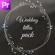 Wedding Titles Pack / MOGRT - VideoHive Item for Sale