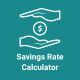 Savings Rate Calculator - Web Calculator for your Website