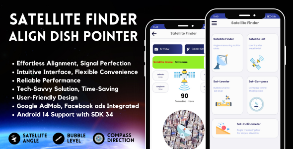 [DOWNLOAD]Satellite Finder Align Dish Pointer with AdMob Ads Android