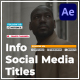 Info Social Media Titles - VideoHive Item for Sale