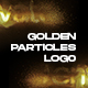 Gold Particles Logo Reveal - VideoHive Item for Sale