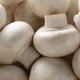 Heap of fresh champignons, Button mushrooms, close up full frame - PhotoDune Item for Sale