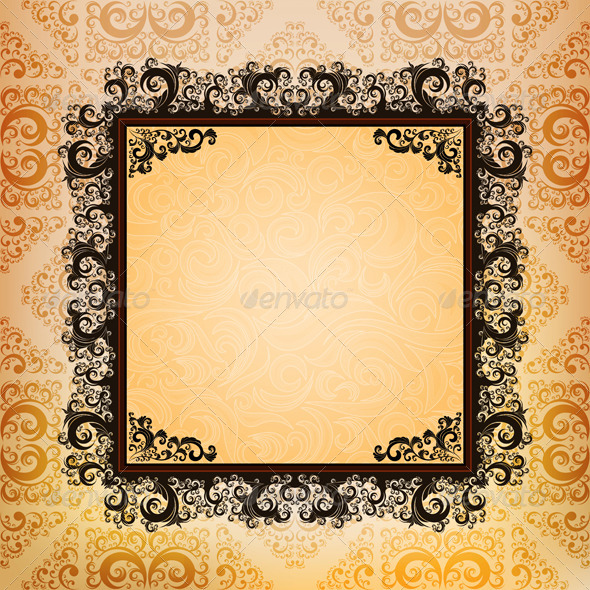 Ornamented Background - Backgrounds Decorative