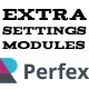 Extra Settings Module For Perfex CRM 