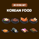 3D Korean Food