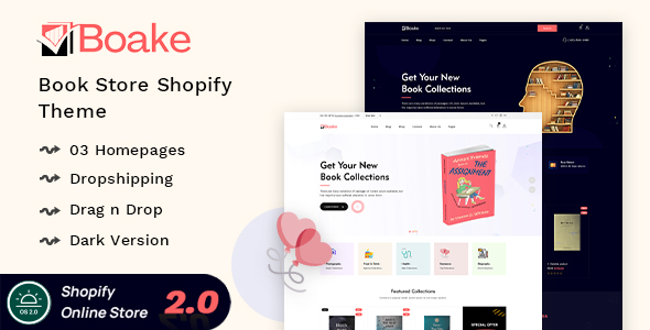 [DOWNLOAD]Baoke – Book Store Shopify Theme