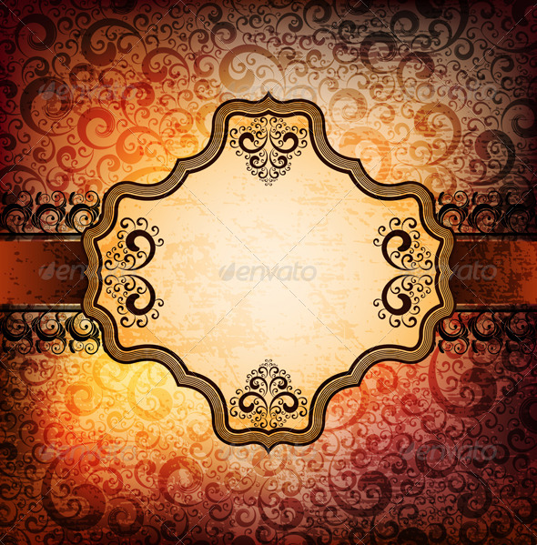 Grungy Vintage Background - Backgrounds Decorative