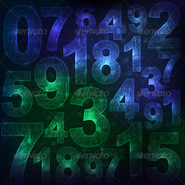 Abstract Background - Technology Conceptual