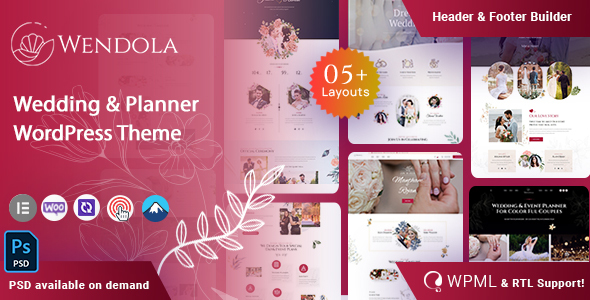[DOWNLOAD]Wendola -  Wedding & Planner WordPress